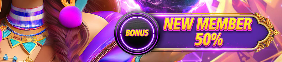 BONUS NEW MEMBER 50%