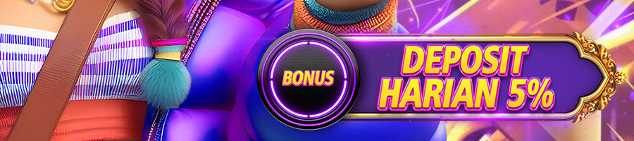 BONUS DEPOSIT HARIAN 5%