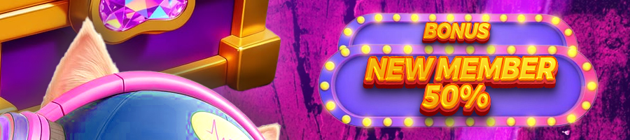 BONUS NEW MEMBER 50%
