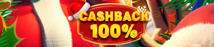 BONUS CASHBACK 100%