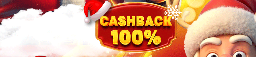 BONUS CASHBACK 100%