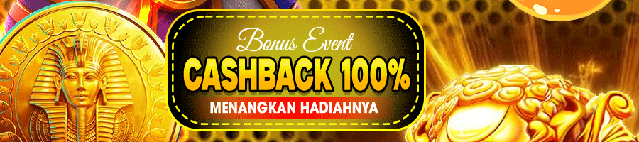 BONUS CASHBACK 100%