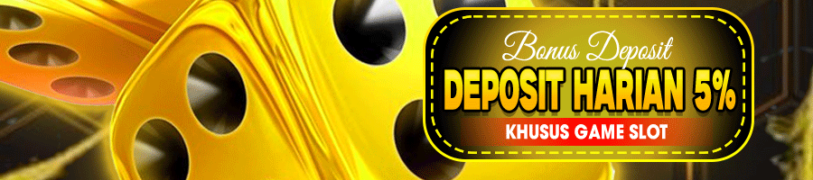 BONUS DEPOSIT HARIAN 5%